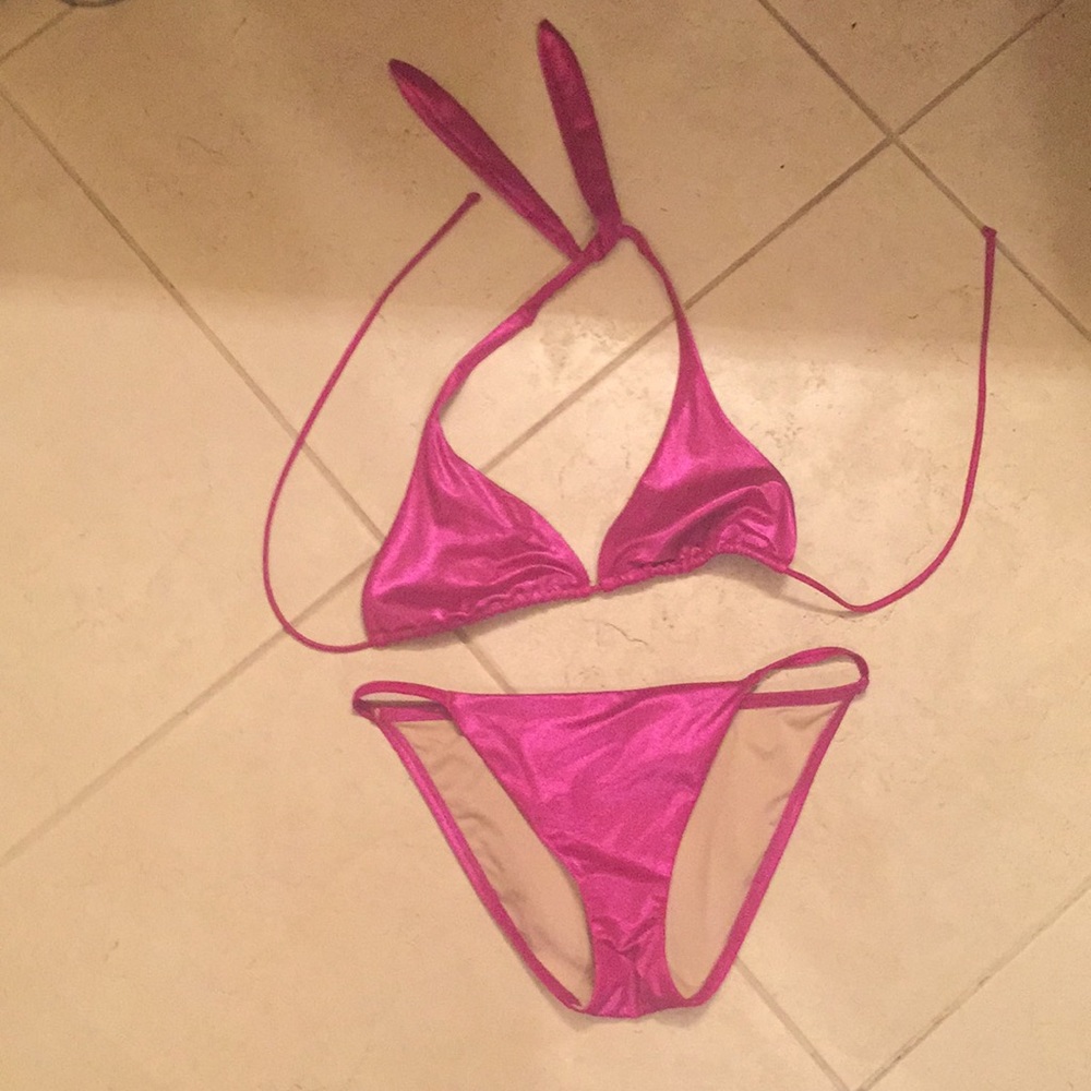 Shiny and Sexy Victoria Secret bikini